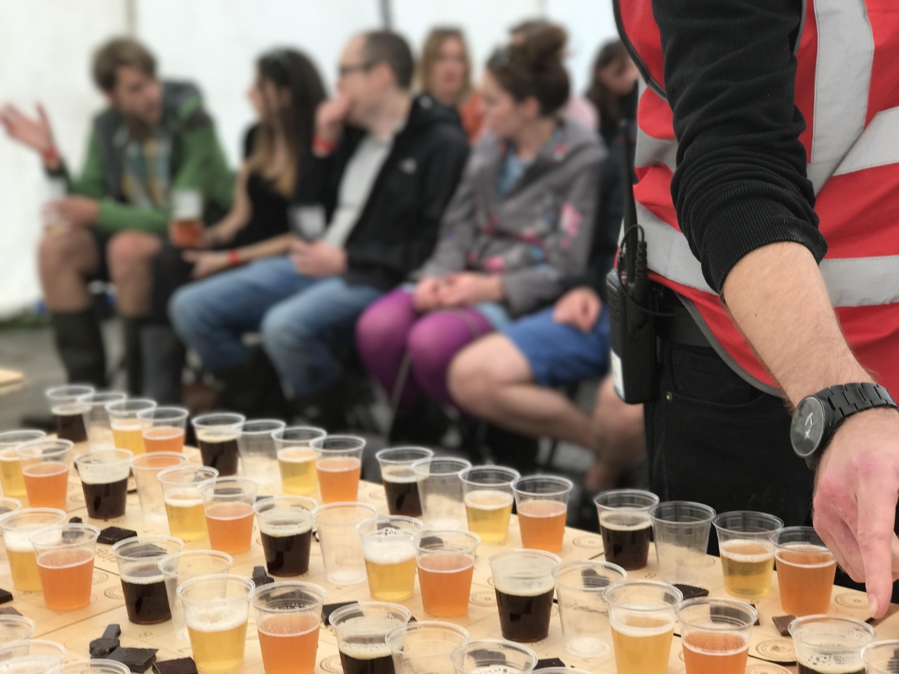 Wie organisiert man eine professionelle Bierverkostung?